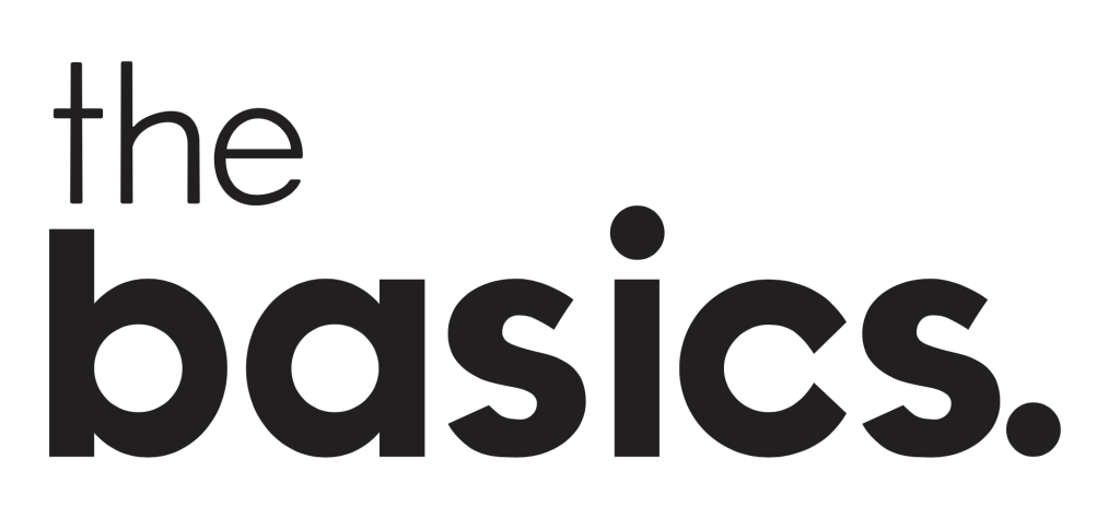 the basics. logo